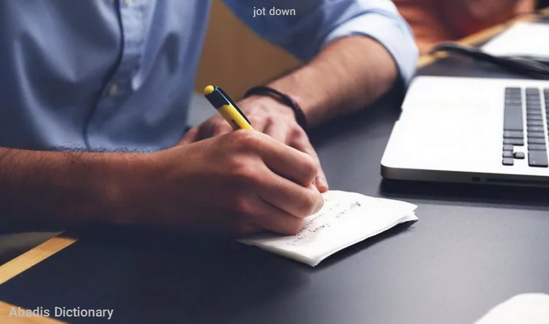 jot down